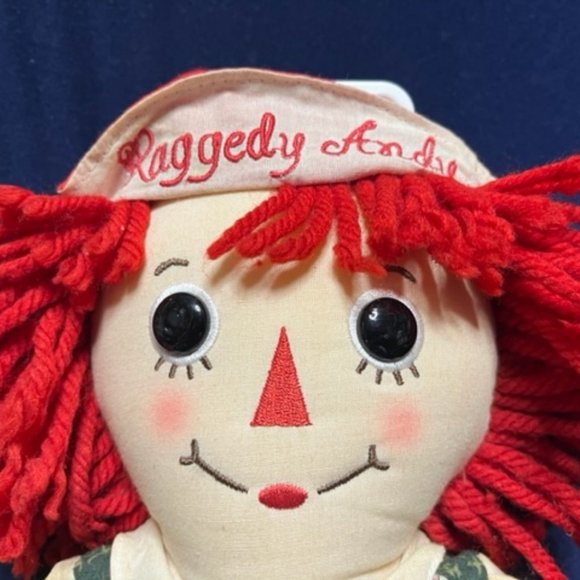 Raggedy Andy Doll Stuffed Movable Legs 100th Anniversary Embroidered 1915-2015 - Picture 3 of 11
